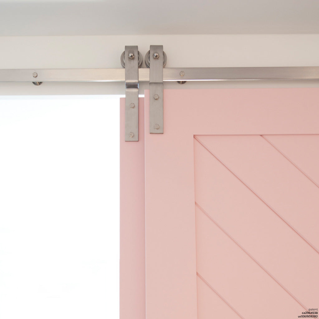Telescopic Bypass Barn Door Hardware - Image 5